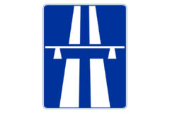 autostrada znak