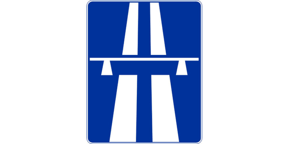 autostrada znak