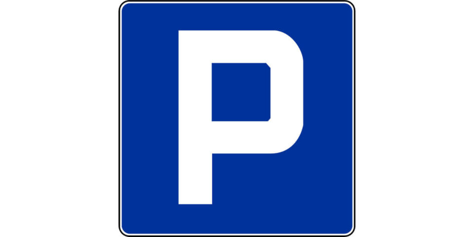 znak parking