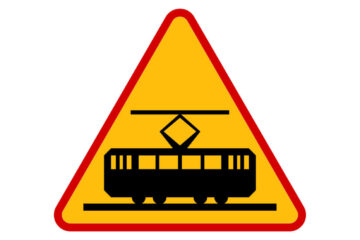 znak tramwaj