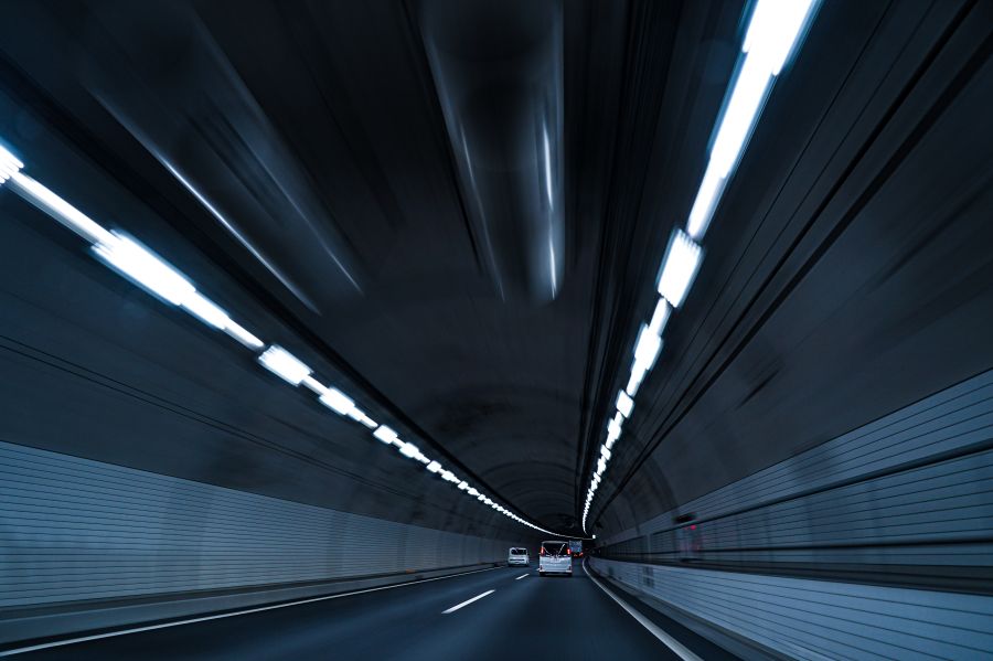 tunel pod Ursynowem - dozwolona prędkość w tunelu